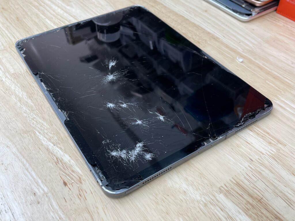 Apple iPad 11 generation after screen replacement.
